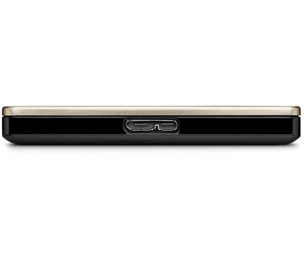 SEAGATE BACKUP PLUS Ultra Slim STEH2000201 2TB USB3.0 Gold - 295824 - zdjęcie 4